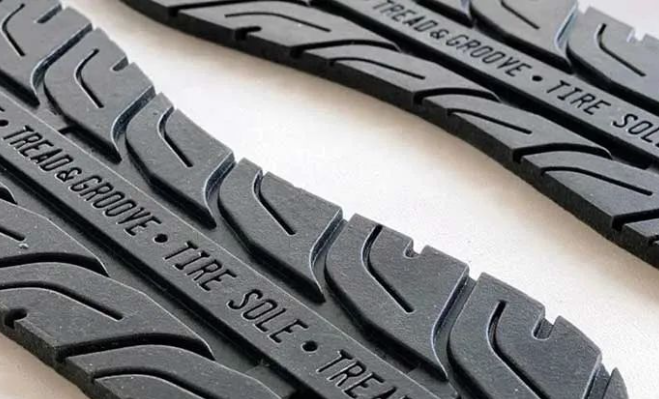 日本品牌 TREAD&GROOVE 利用廢舊輪胎制造運動鞋的外底 日本品牌 TREAD&GROOVE 利用廢舊輪胎制造運動鞋的外底