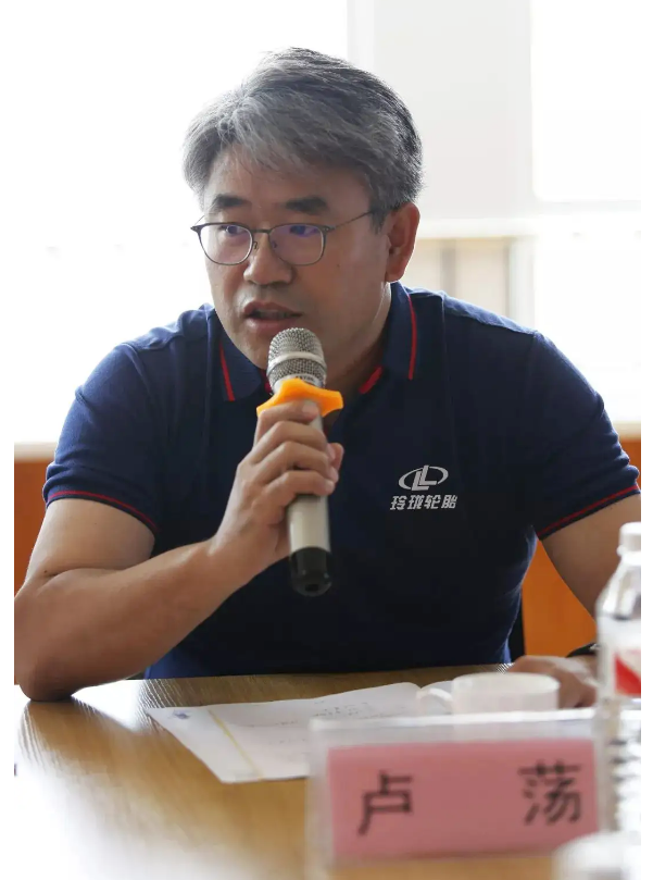 盧蕩教授就我國輪胎動力學(xué)發(fā)展與TDA中亞實驗室的未來發(fā)展致辭演講