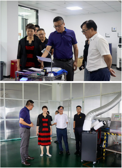 孫蓮英會長還鼓勵納美新材應該繼續(xù)在水性汽車涂料色漿上投入人力和物力，推動中國涂料行業(yè)的高質量發(fā)展。