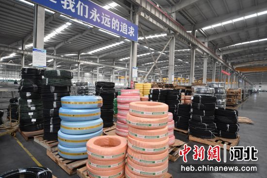 景縣一科技有限公司生產(chǎn)車間一角。 高雷 攝