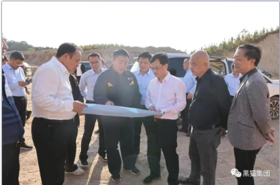 林衛(wèi)春一行調(diào)研督導黑貓集團精細化工項目建設 林衛(wèi)春一行調(diào)研督導黑貓集團精細化工項目建設