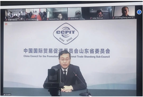 山東省貿(mào)促會副會長賀忠軍指出，非洲各國的輪胎需求量巨大，是山東重要的合作伙伴。希望雙方企業(yè)能夠借此機(jī)會深挖輪胎產(chǎn)業(yè)合作潛力，加強(qiáng)交流，增進(jìn)了解，力爭達(dá)成務(wù)實合作，實現(xiàn)互利共贏發(fā)展。