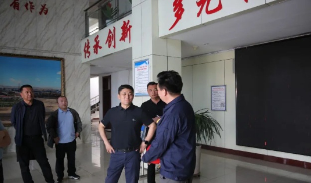 烏海市海南區(qū)區(qū)委副書記、政府區(qū)長白春雷，以及其他幾位副區(qū)長、政府辦公室主任和部門負責人，對烏海黑貓的經(jīng)濟運行和生產(chǎn)建設(shè)運營情況進行了實地考察。
