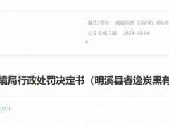 炭黑廠“未驗先投”，罰款31萬元！